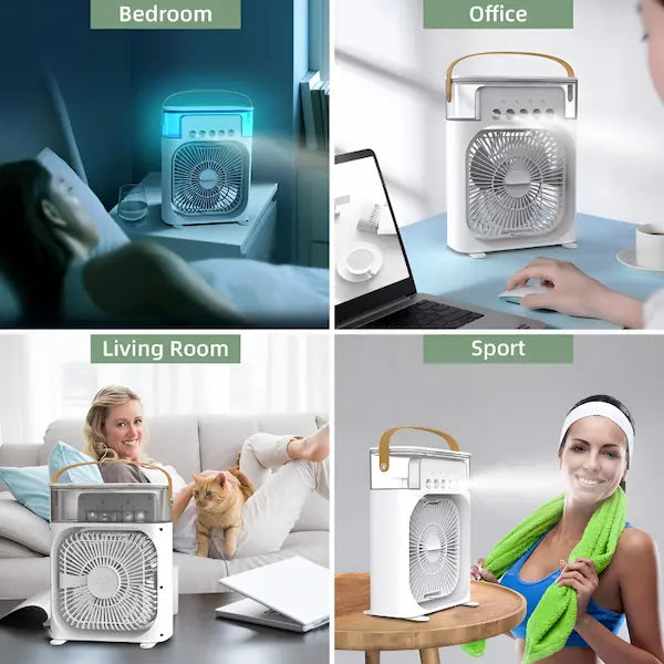 2-in-1 Misting Fan & Air Cooler