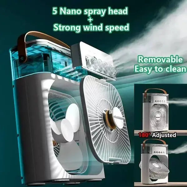 2-in-1 Misting Fan & Air Cooler