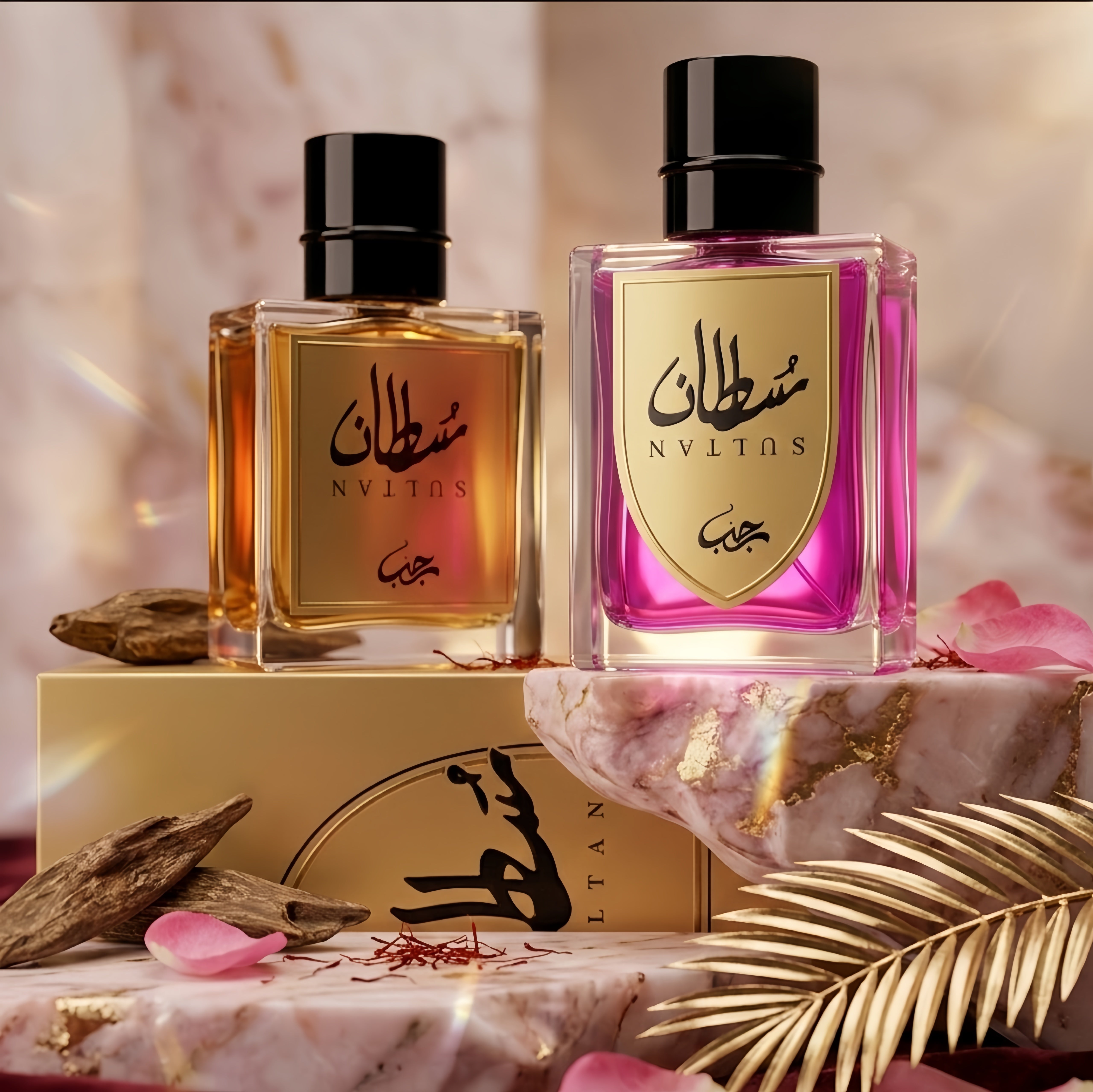 Sultan Premium Long-Lasting Perfume (50g) | Oud & Rose Editions