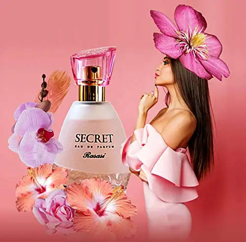 Secret Eau De Parfum Pour Femme by Rasasi – 75ml | Long-Lasting Women's Fragrance