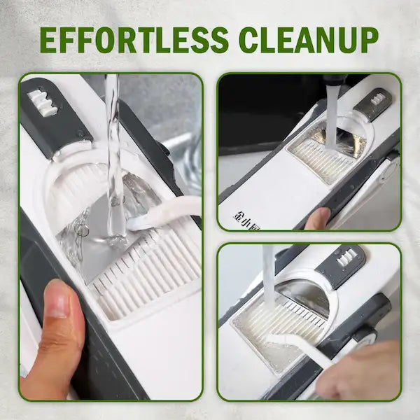 SafeSlice™ Vertical Mandoline Slicer & Multi-Function Vegetable Cutter 🌟